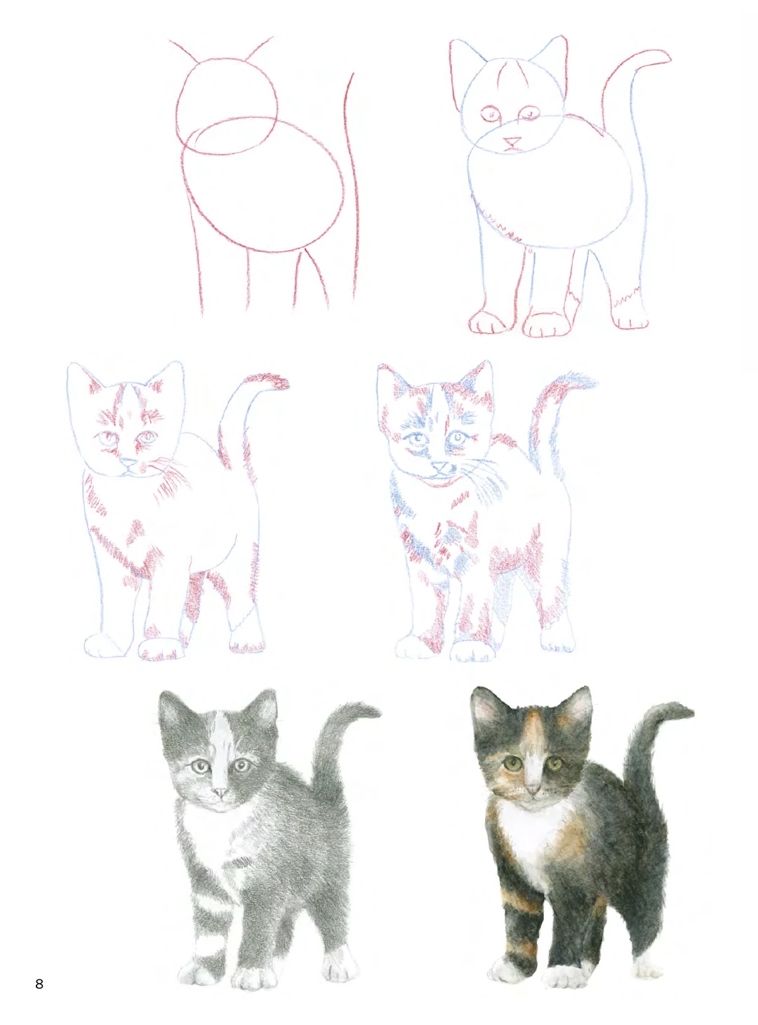 How To Draw: Kittens In Simple Steps - S. Hodge 2 How To Draw: Kittens In Simple Steps - S. Hodge - Image 2