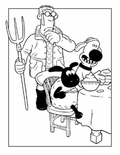 Shaun The Sheep: The Official Colouring Book -ARTdiscount page6 0e6155f6 9f07 450d 9c69 ffe2b0039c03