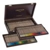 Caran D'Ache Dry Pastel Pencils Wooden Box Of 84