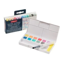 Derwent Pastel Shades Paint Pan Set 9 Derwent Pastel Shades Paint Pan Set -ARTdiscount pastel shades 1