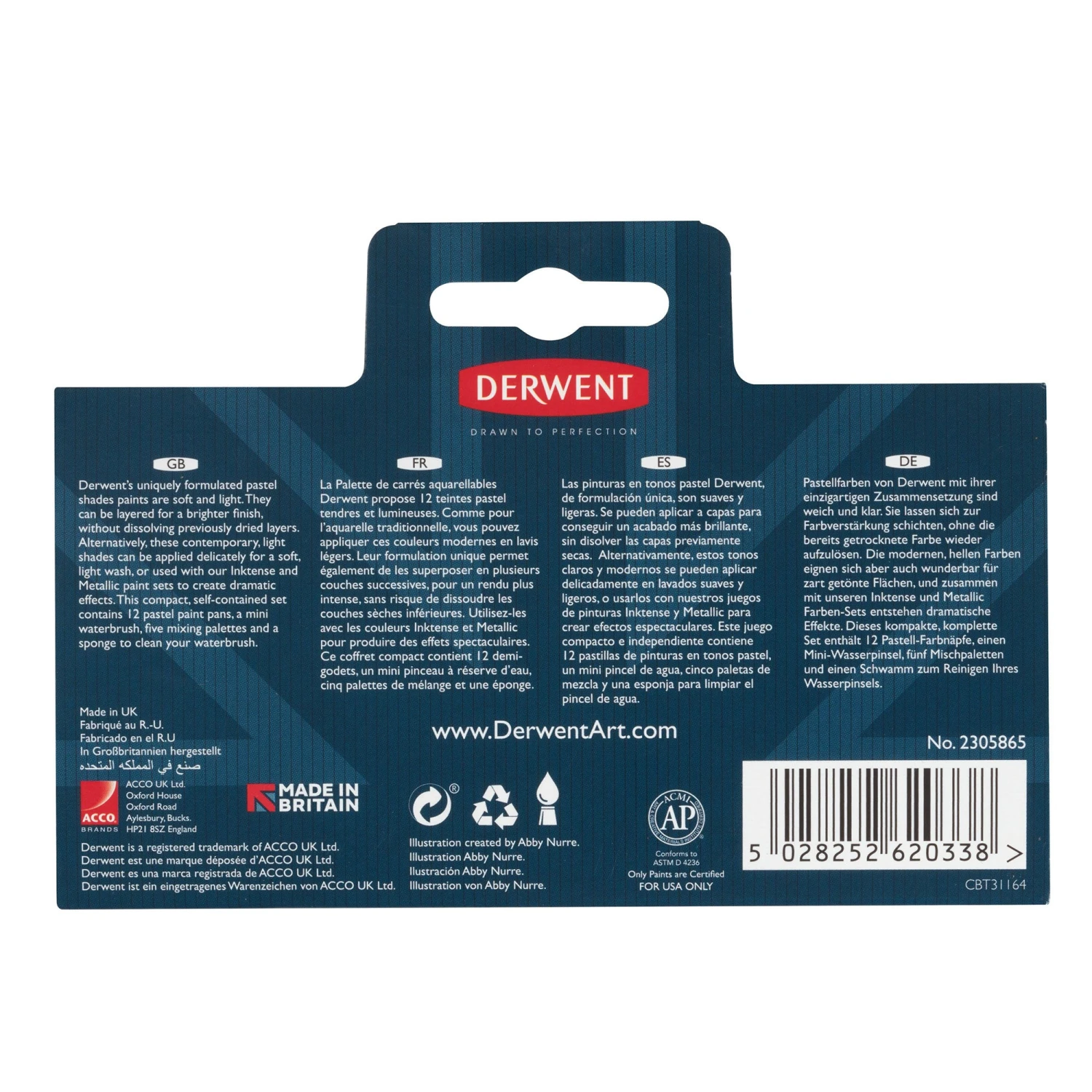 Derwent Pastel Shades Paint Pan Set 4 Derwent Pastel Shades Paint Pan Set - Image 4