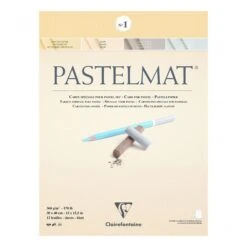 Clairefontaine PASTELMAT Card For Pastel 360gsm - 170Ib - 12 Sheets -ARTdiscount pastelmat no1