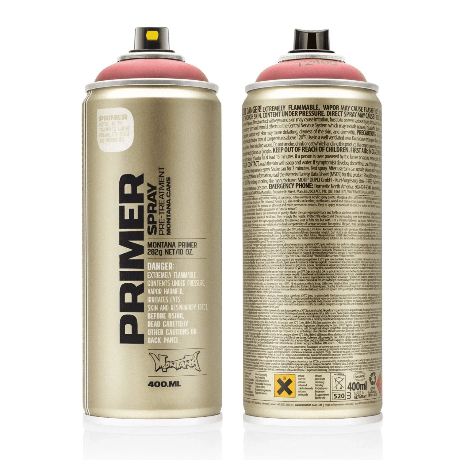 Montana - Metal Primer T2400 - 400ml 1 Montana - Metal Primer T2400 - 400ml