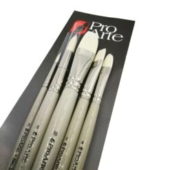 Pro Arte Series D Bristlene Oil Brushes (W16) - Set Of 5 -ARTdiscount pro arte 2