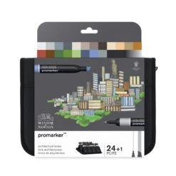 Winsor & Newton Promarker 24 Architecture