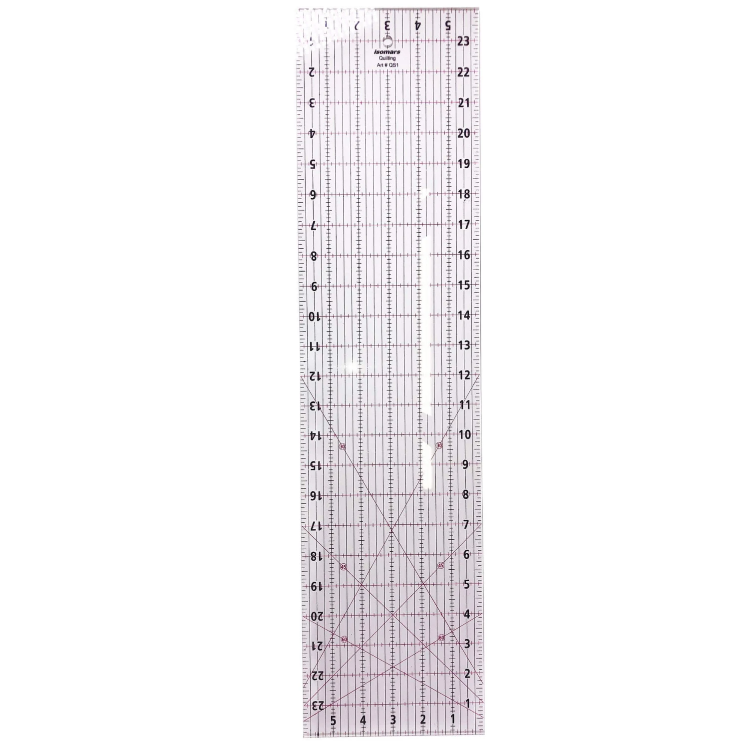 ARTdiscount Quilting Ruler - 6.5" X 24" 1 ARTdiscount Quilting Ruler - 6.5" X 24"