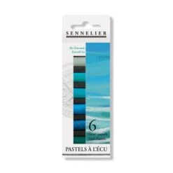 Sennelier Soft Pastels Half Stick - Set Of 6 - Assorted Sets 18 Sennelier Soft Pastels Half Stick - Set Of 6 - Assorted Sets -ARTdiscount sennelier half emerald sea