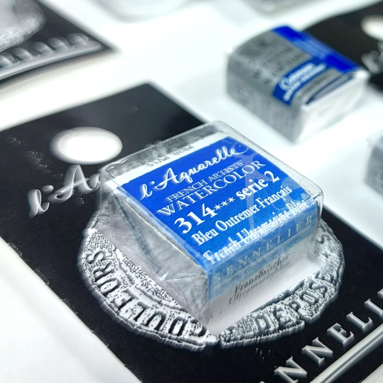 Sennelier Extra-Fine Watercolours Half Pans 2 Sennelier Extra-Fine Watercolours Half Pans - Image 2