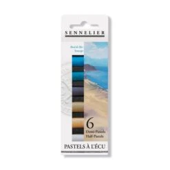 Sennelier Soft Pastels Half Stick - Set Of 6 - Assorted Sets 15 Sennelier Soft Pastels Half Stick - Set Of 6 - Assorted Sets -ARTdiscount sennelier half pastels seascapes