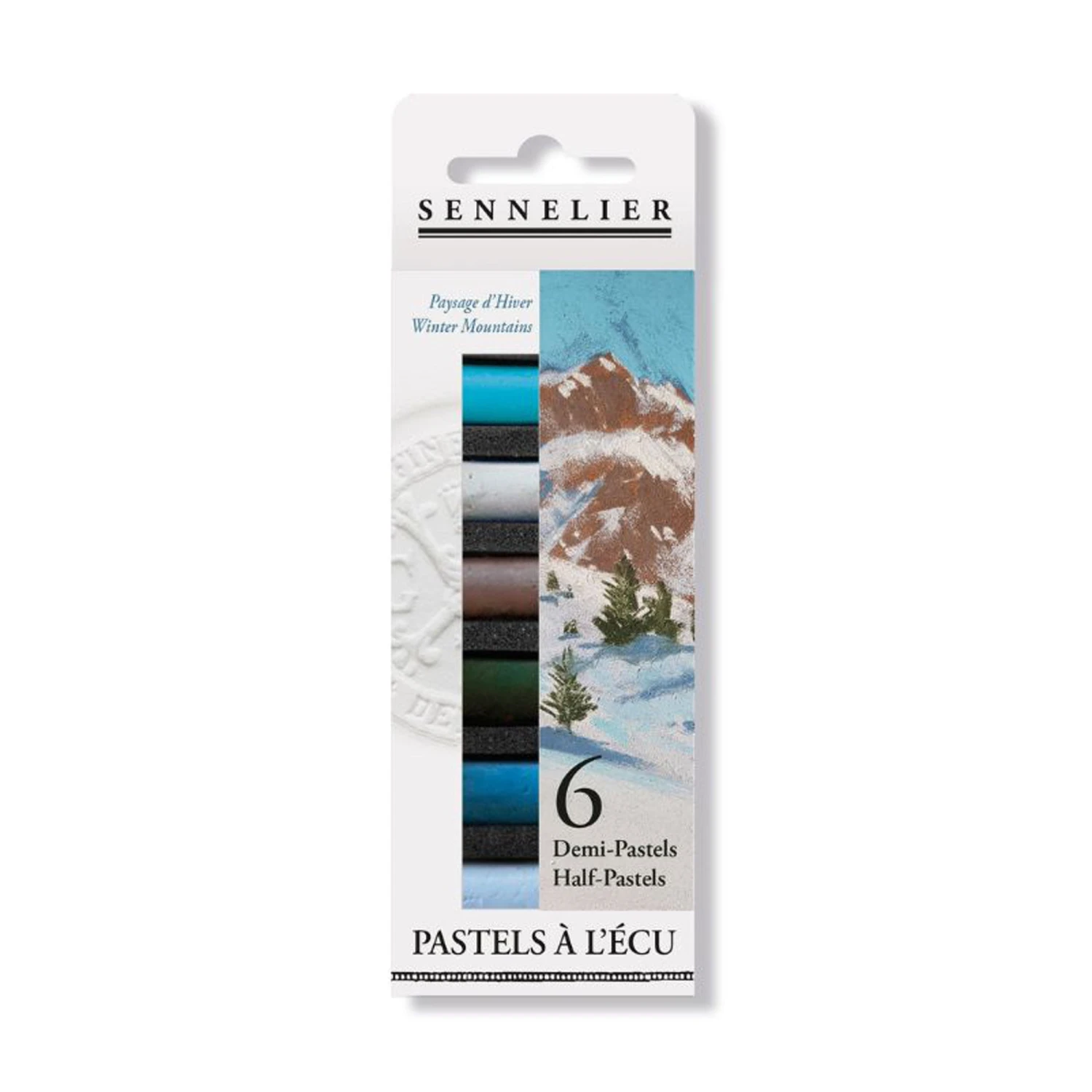 Sennelier Soft Pastels Half Stick - Set Of 6 - Assorted Sets 10 Sennelier Soft Pastels Half Stick - Set Of 6 - Assorted Sets - Image 10
