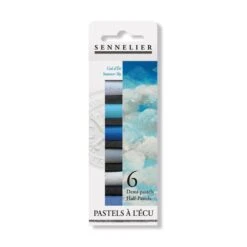 Sennelier Soft Pastels Half Stick - Set Of 6 - Assorted Sets 13 Sennelier Soft Pastels Half Stick - Set Of 6 - Assorted Sets -ARTdiscount sennelier half summer sky
