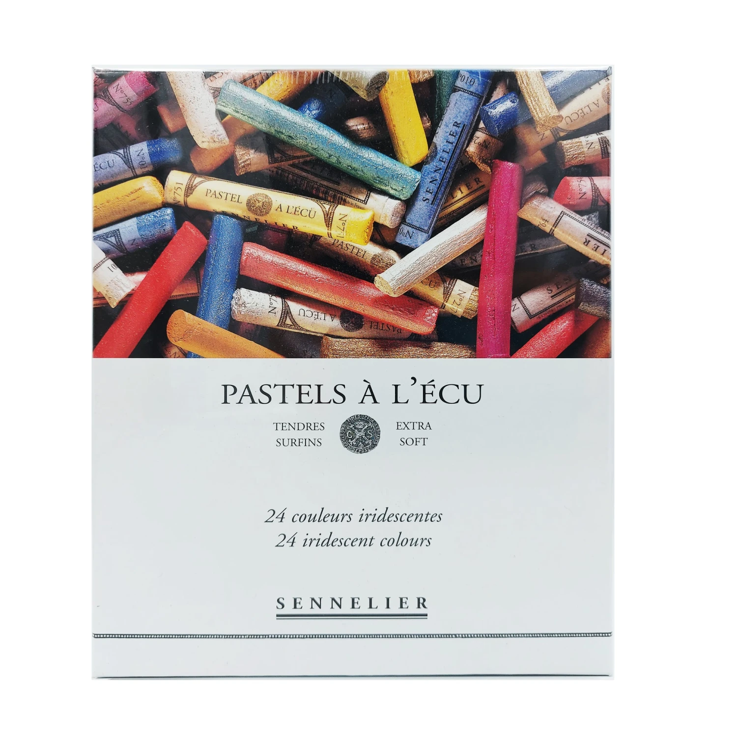 Sennelier Extra Soft Pastel Selection (24 Iridescent / Shimmering Colours) 1 Sennelier Extra Soft Pastel Selection (24 Iridescent / Shimmering Colours)