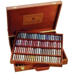 Sennelier Traditional Wooden Box Set Of 175 Soft Pastels