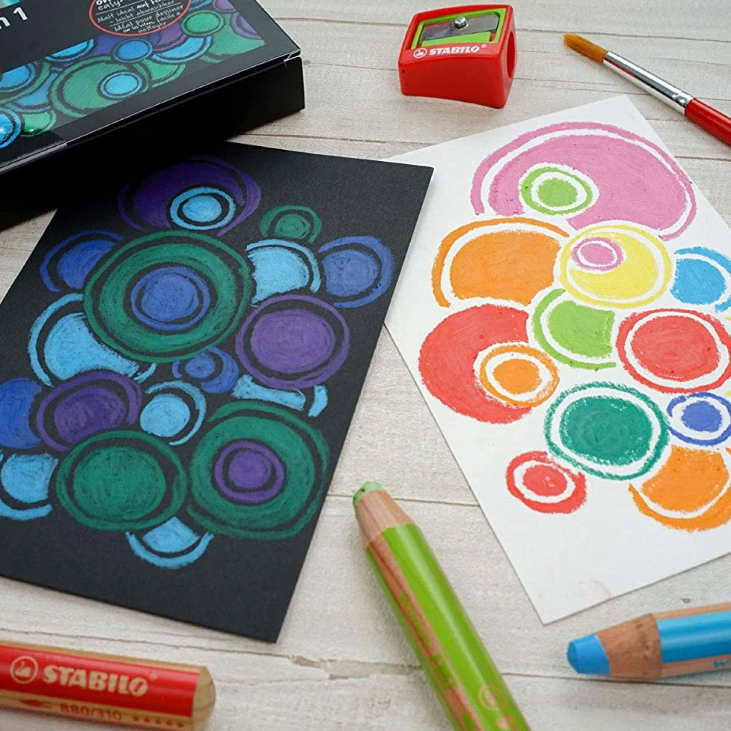 Stabilo Woody 3 In 1 Pencil Crayons (Set Of 18) 4 Stabilo Woody 3 In 1 Pencil Crayons (Set Of 18) - Image 4