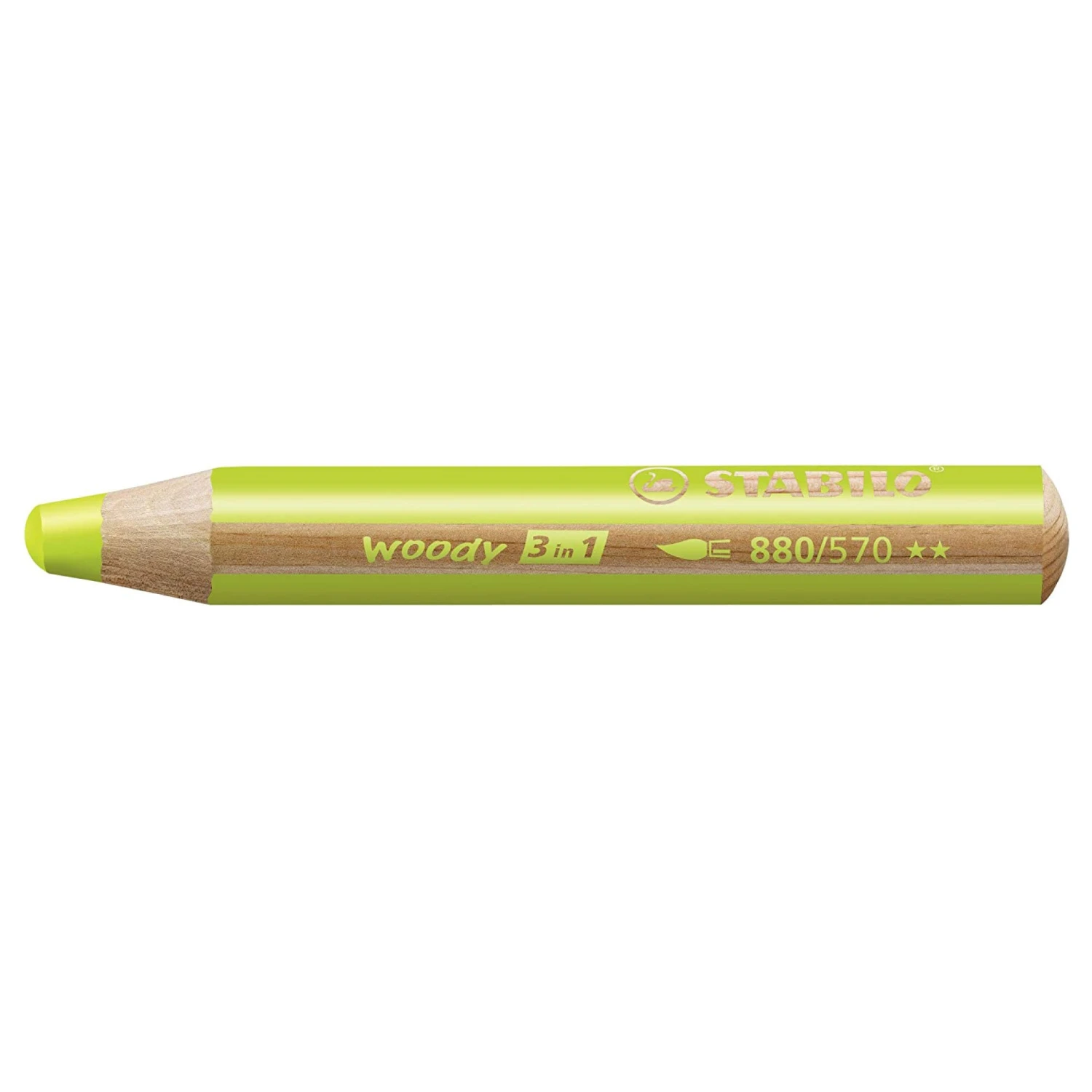 Stabilo Woody 3 In 1 Pencil Crayons (Set Of 18) 3 Stabilo Woody 3 In 1 Pencil Crayons (Set Of 18) - Image 3