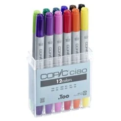 ARTdiscount 15 COPIC Ciao Marker Set Of 12 Basic Colours