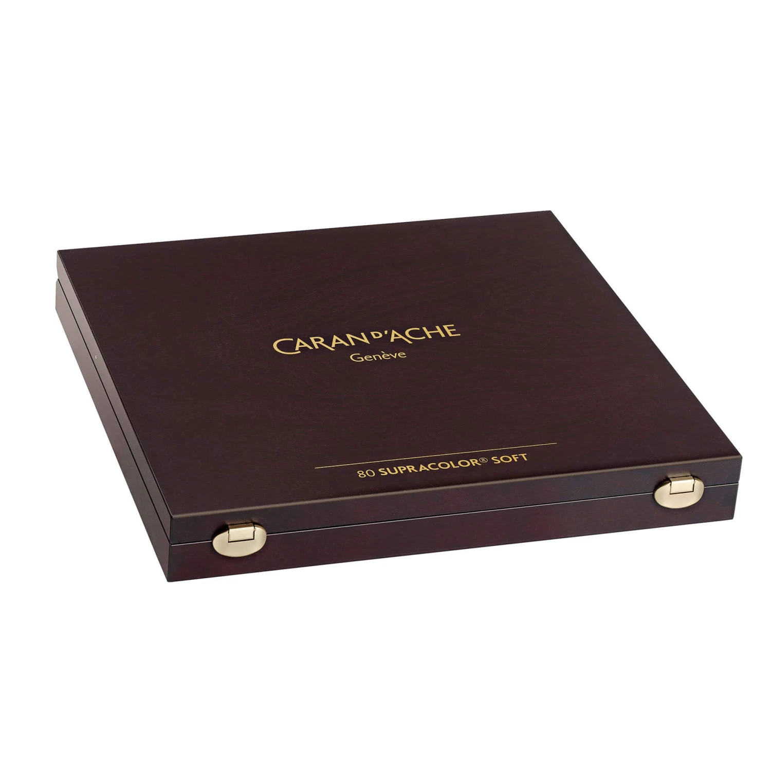 Caran D'Ache 80 Supracolor Pencils Wooden Box 2 Caran D'Ache 80 Supracolor Pencils Wooden Box - Image 2