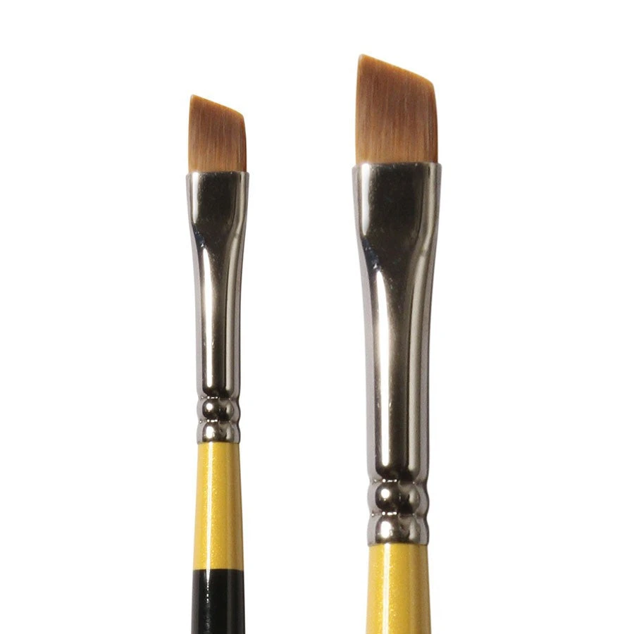 Daler-Rowney System3 - Short Handled Angle Shader Brushes - SY57 2 Daler-Rowney System3 - Short Handled Angle Shader Brushes - SY57 - Image 2