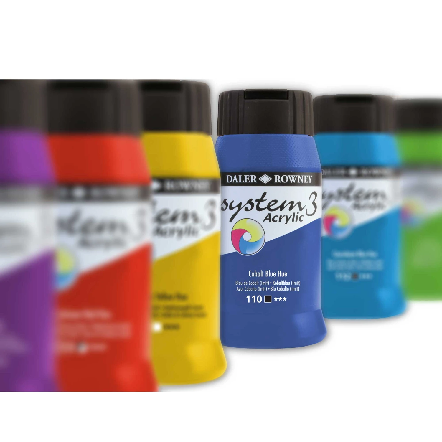 Daler-Rowney System3 Acrylic Paint - 500ml 3 Daler-Rowney System3 Acrylic Paint - 500ml - Image 3