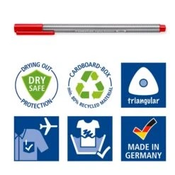Staedtler Triplus Fineliner Pack Of 60 Assorted Colours 11 Staedtler Triplus Fineliner Pack Of 60 Assorted Colours -ARTdiscount triplus fineliner 2