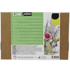 Pebeo Vitrea 160 Glass Painting Set - 10 X 45ml -ARTdiscount vitrea 4
