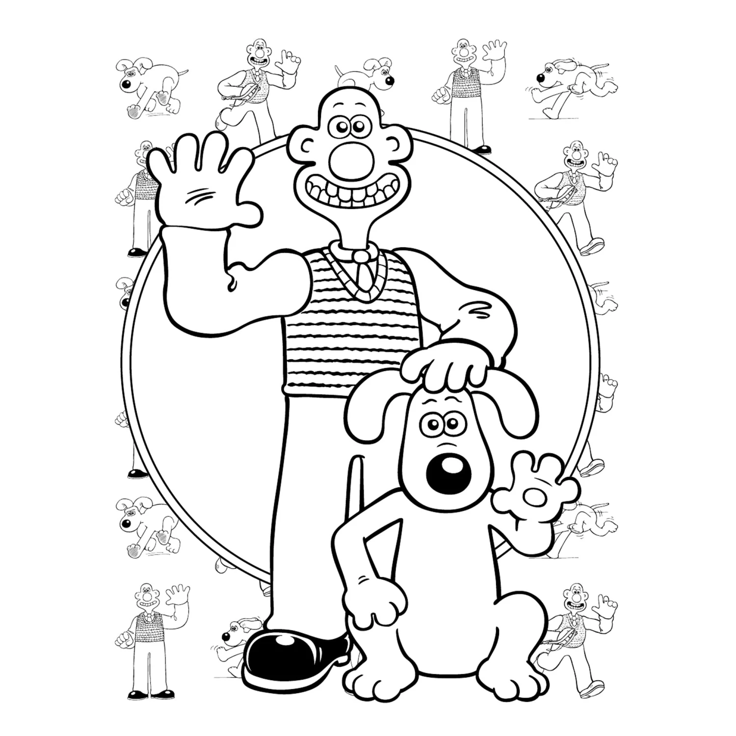 Wallace & Gromit: The Official Colouring Book 3 Wallace & Gromit: The Official Colouring Book - Image 3