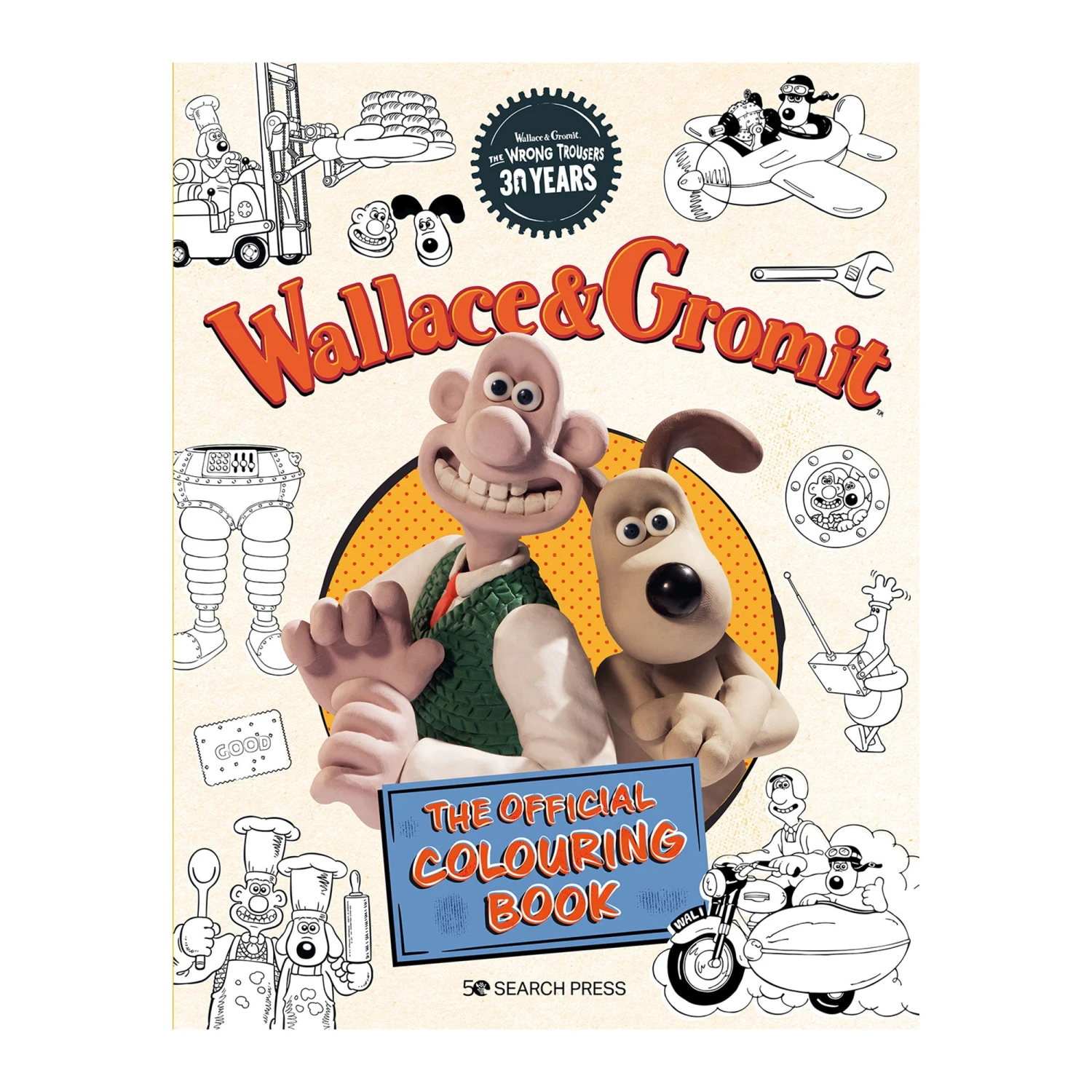 Wallace & Gromit: The Official Colouring Book 1 Wallace & Gromit: The Official Colouring Book