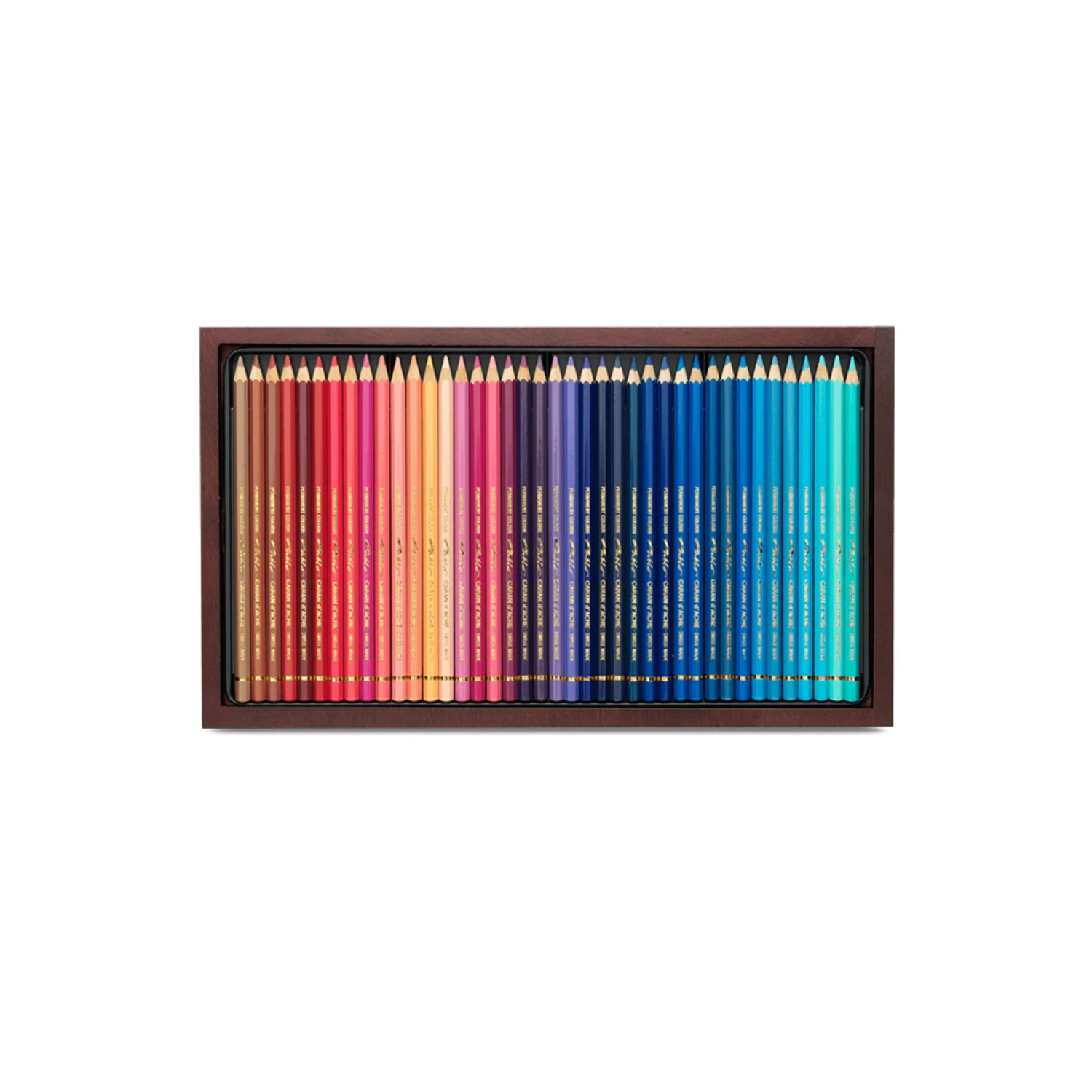 Caran D'Ache 120 Pablo Pencils Wooden Box 2 Caran D'Ache 120 Pablo Pencils Wooden Box - Image 2